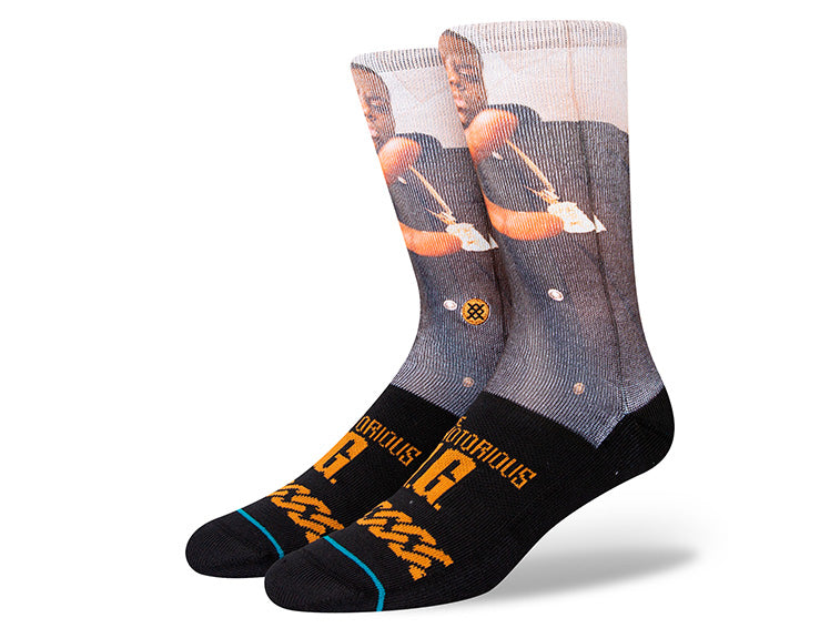 Calcetines Stance Crew The King Of Ny Unisex Negro