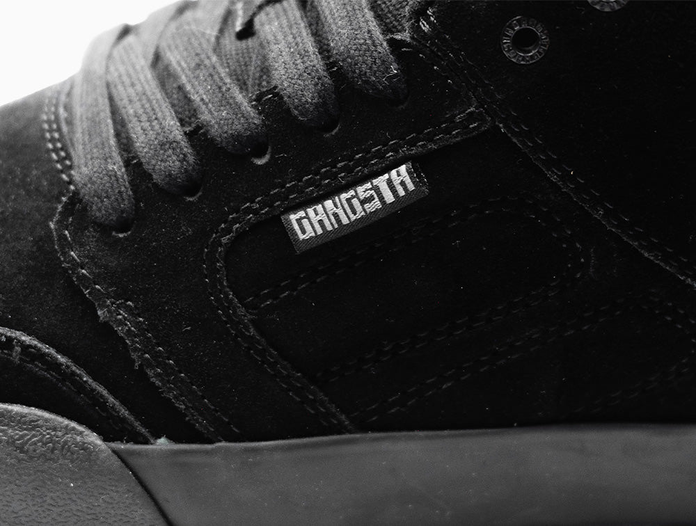 Zapatilla Gangsta Wallride Mid Unisex Negro