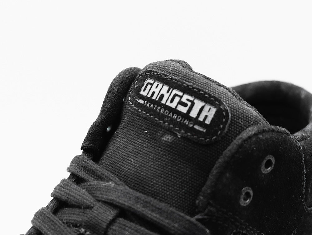 Zapatilla Gangsta Wallride Mid Unisex Negro
