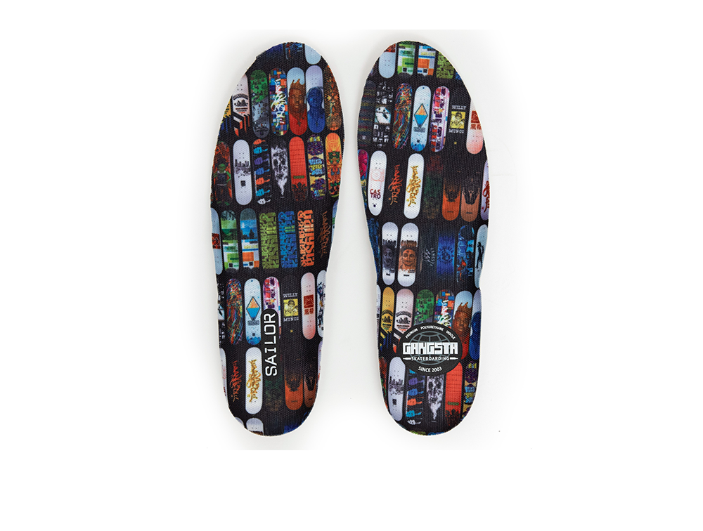 Zapatilla Gangsta Sailor Unisex Mono Negro