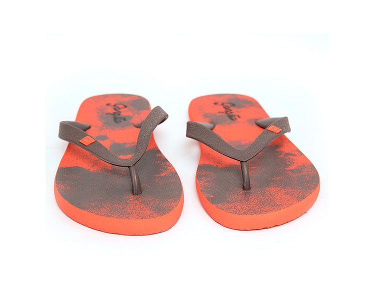 Sandalia Gangsta Tie Dye Hombre Rojo