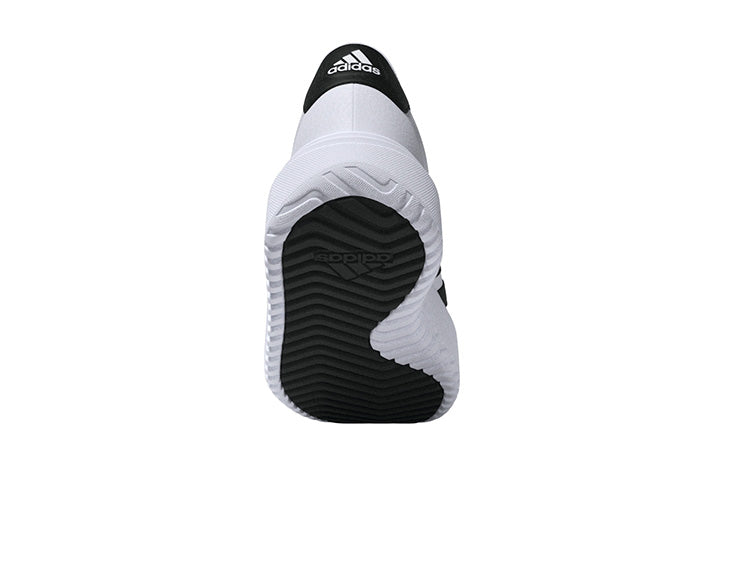 Zapatilla Adidas Grand Court Plataforma Cuero Mujer Blanco