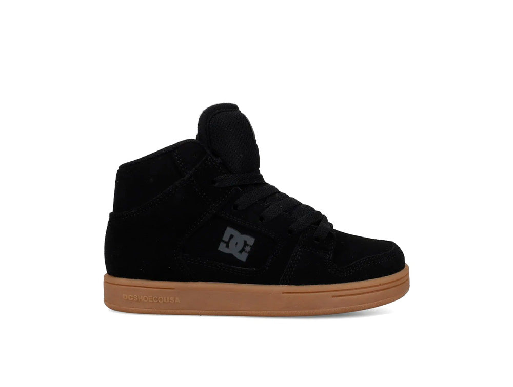 Zapatillas Dc Manteca 4 Hi Niño Negro