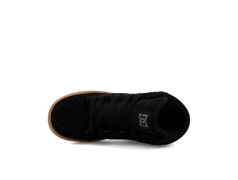Zapatillas Dc Manteca 4 Hi Niño Negro