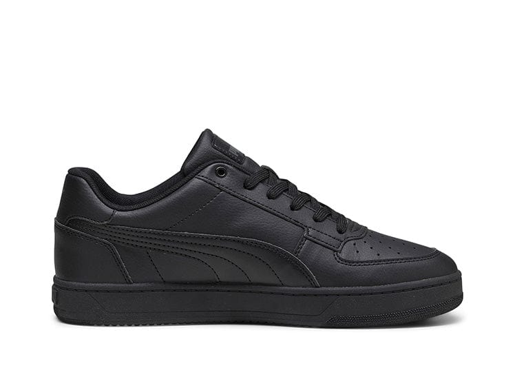 Zapatillas Puma Caven Cuero Hombre Mono Negro Real Kicks