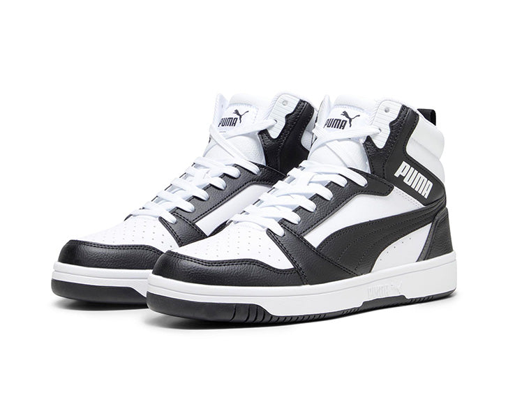 Zapatillas Puma Rebound V6 Cuero Unisex Negro