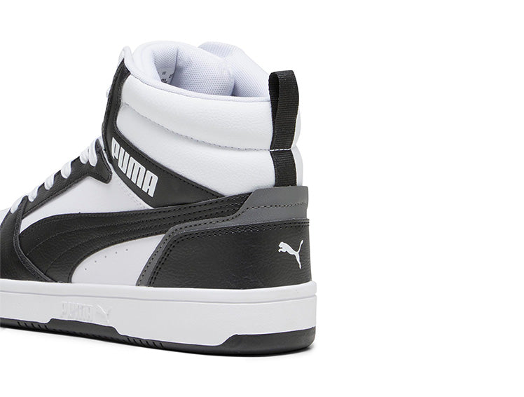 Zapatillas Puma Rebound V6 Cuero Unisex Negro