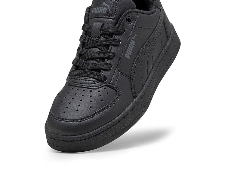 Zapatillas Puma Caven 2.0 Cuero Cadete Mono Negro