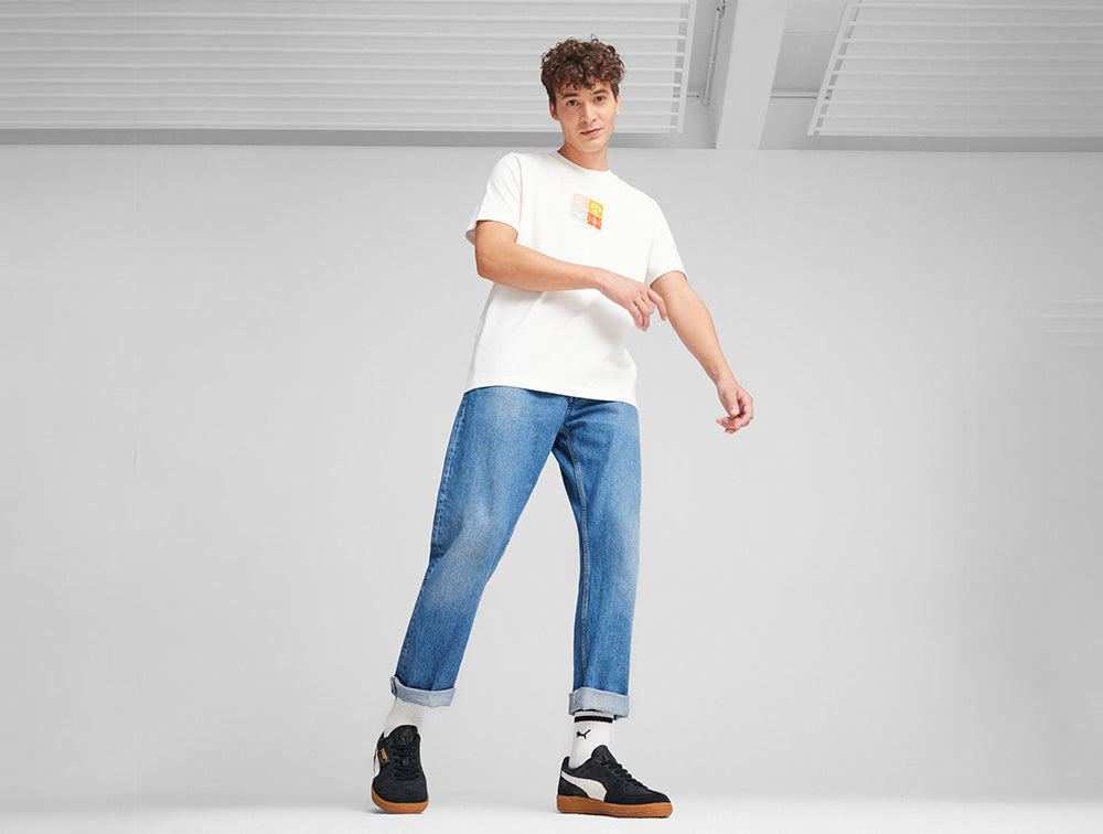 Zapatillas Puma Palermo Lth Hombre Negro