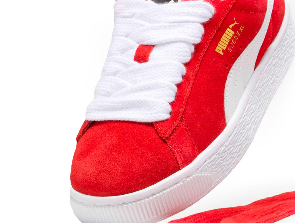 Zapatillas Puma Suede Xl Junior Rojo