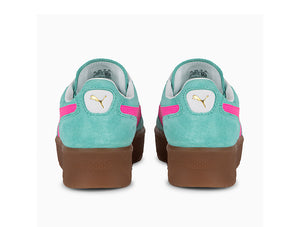 Zapatilla Puma Palermo Elevata Mujer Celeste/Gum