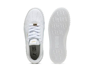 Zapatillas Puma Carina 3.0 Lth Luxe Mujer Blanco