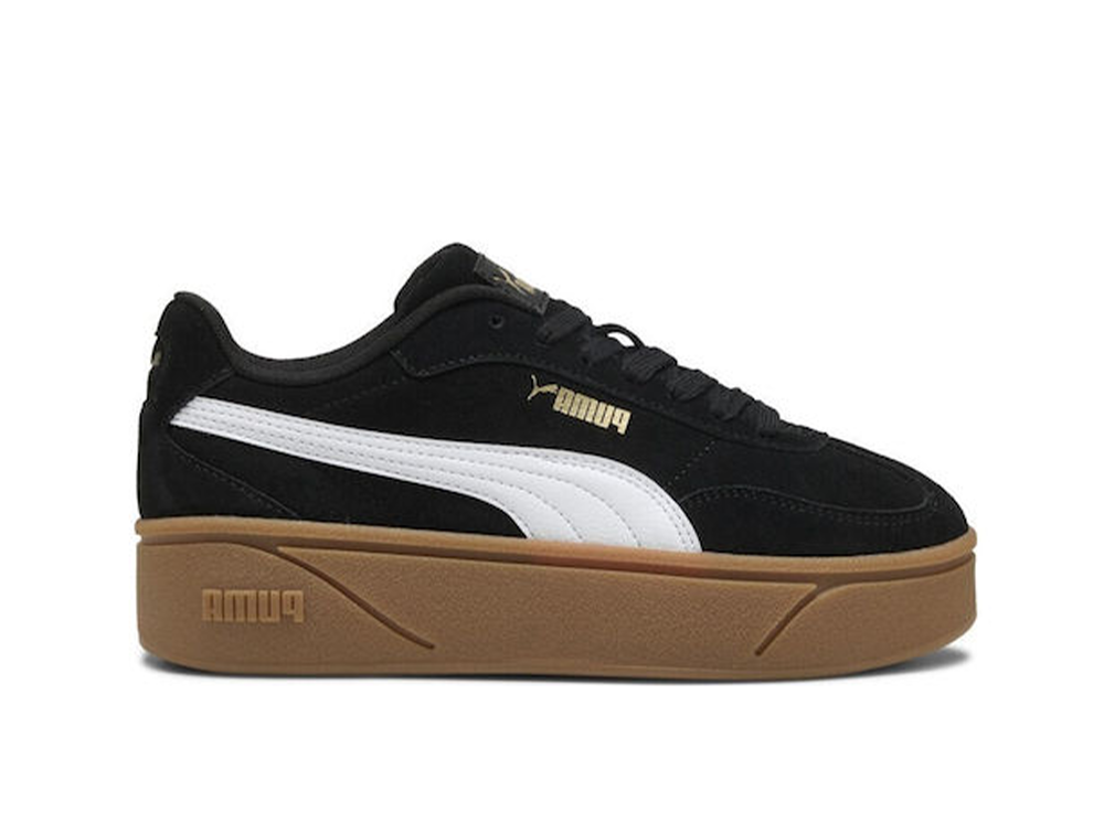 Zapatillas Puma Club II Era Plataforma Mujer Negro