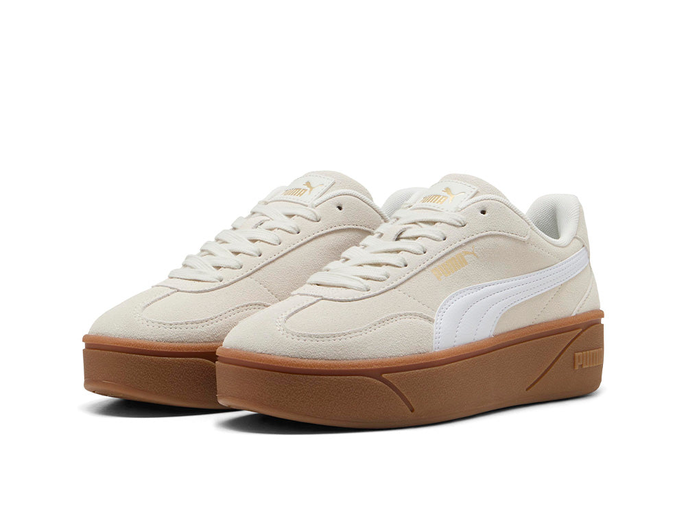 Zapatillas Puma Club Ii Era Platform Mujer Beige