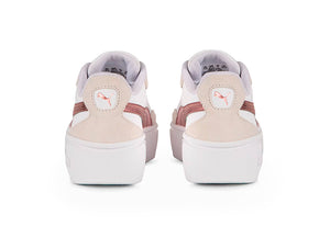 Zapatillas Puma Club II Era Platform Metallic Mujer Blanco