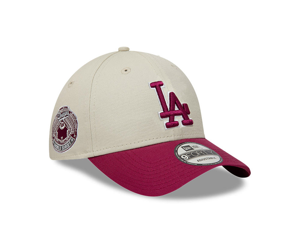 Jockey New Era Ws Patch 940 Los Angeles Dodgers Unisex Beige