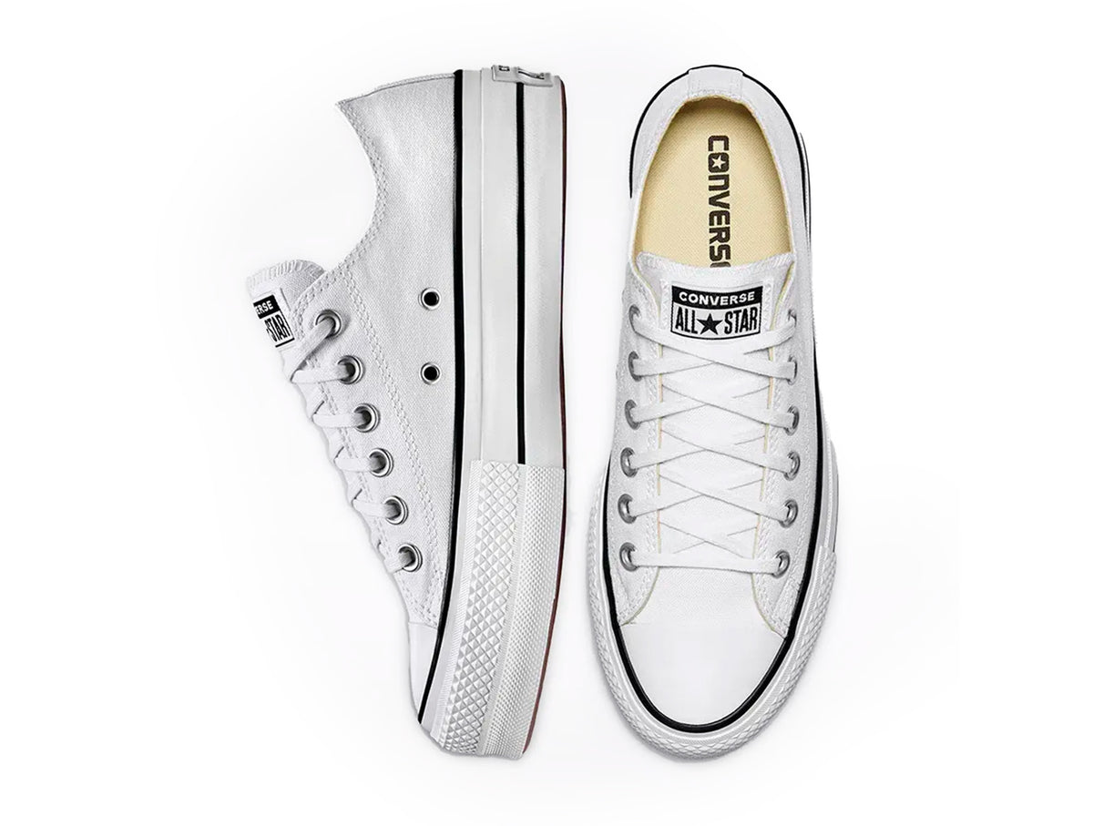 Zapatilla Converse Chuck Taylor Plataforma Mujer Blanco
