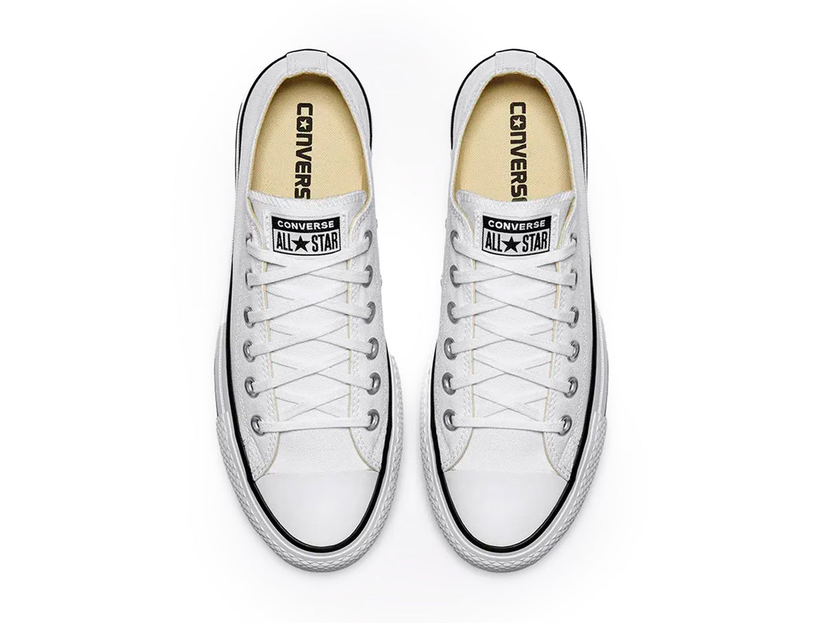 Zapatilla Converse Chuck Taylor Plataforma Mujer Blanco