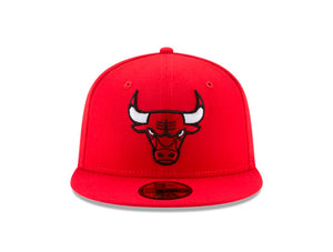 Jockey New Era Nba 5950 Chicago Bulls Unisex Rojo