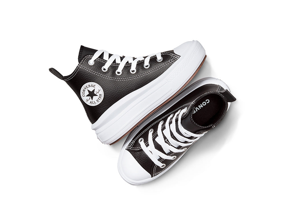 Zapatillas Converse Chuck Taylor Move Plataforma Junior Negro