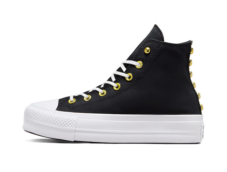 Zapatilla Converse Chuck Taylor Lift Studded Mujer Negro