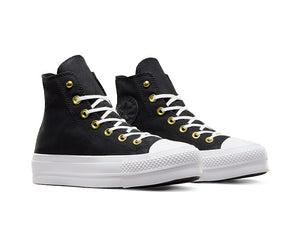 Zapatilla Converse Chuck Taylor Lift Studded Mujer Negro