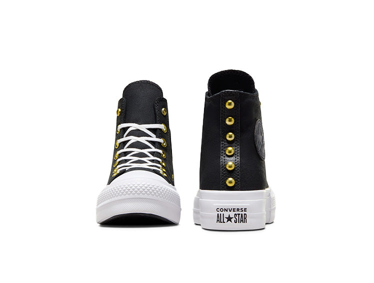 Zapatilla Converse Chuck Taylor Lift Studded Mujer Negro