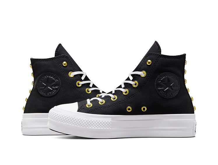Zapatilla Converse Chuck Taylor Lift Studded Mujer Negro