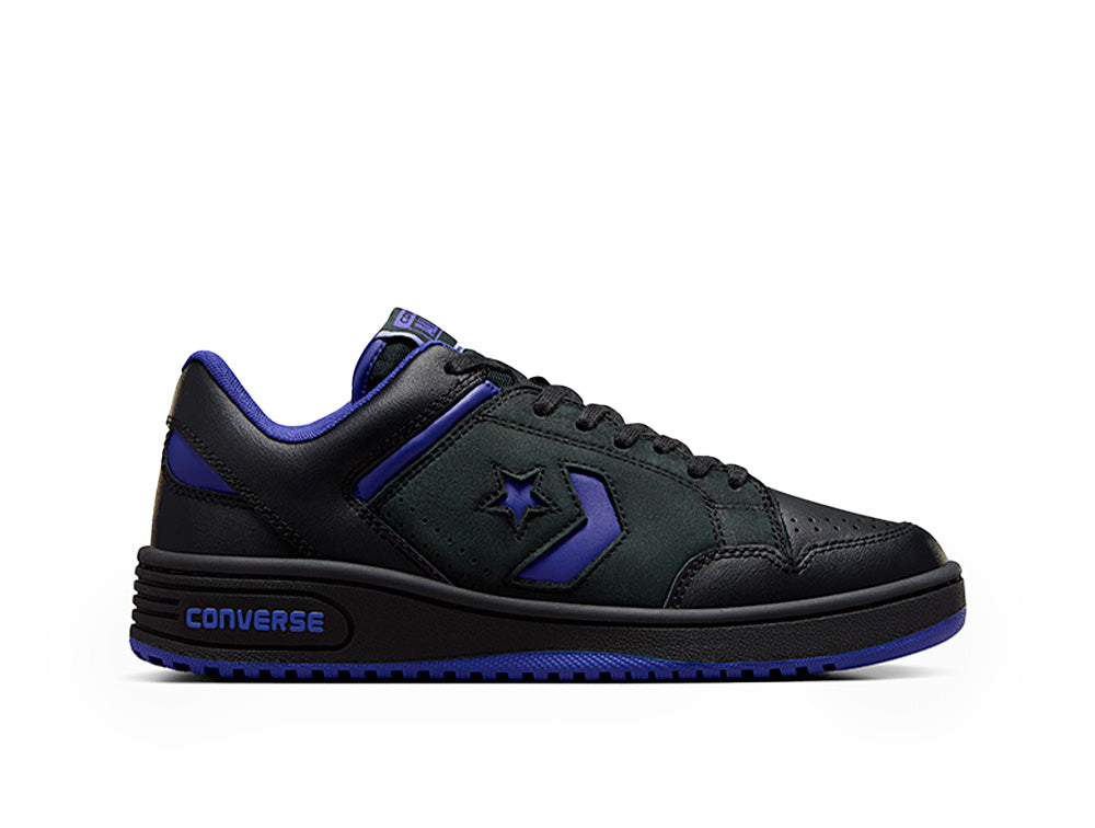 Zapatilla Converse Weapon Hombre Negro Azul Real Kicks