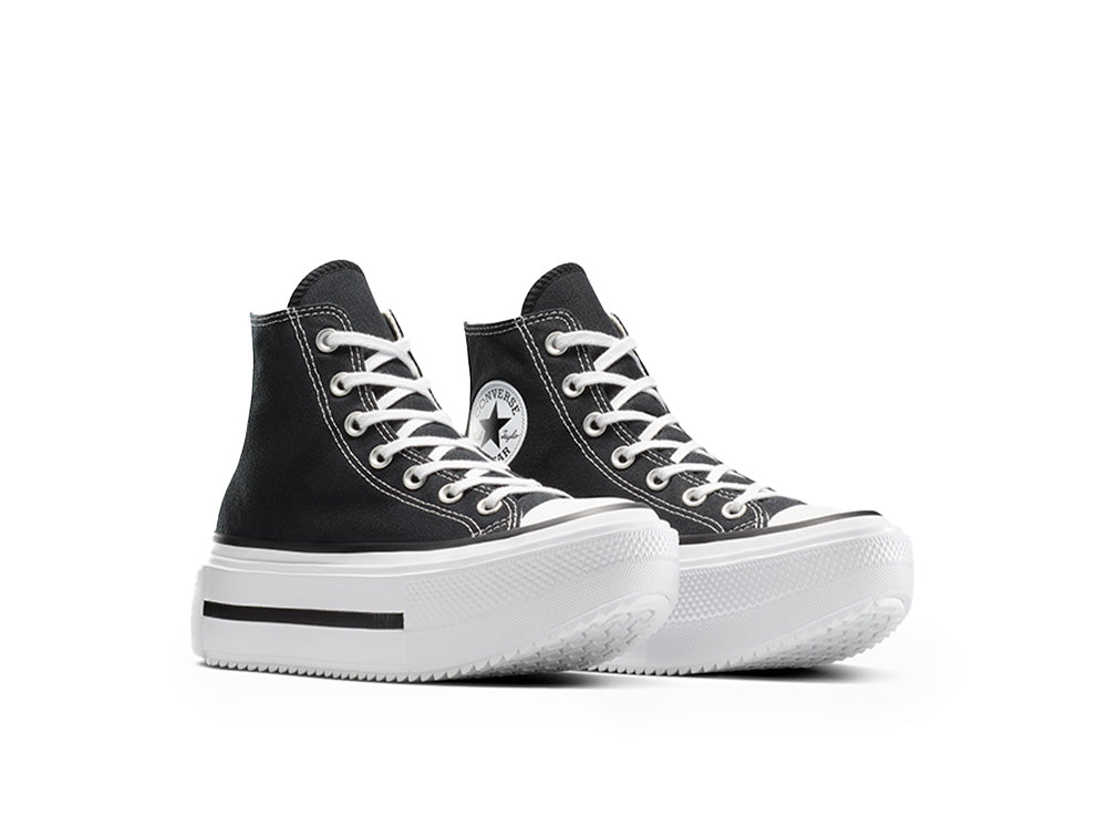 Zapatillas Converse Chuck Taylor Lift Double Stack Mujer Negro