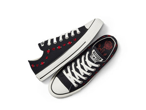 Zapatillas Converse Chuck Taylor (Roses Valentine's Day) Mujer Negro