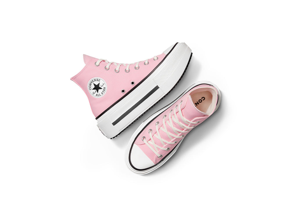 Zapatillas Converse Chuck Taylor Lift Double Stack Mujer Rosado