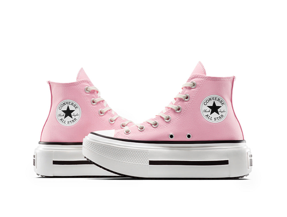 Zapatillas Converse Chuck Taylor Lift Double Stack Mujer Rosado