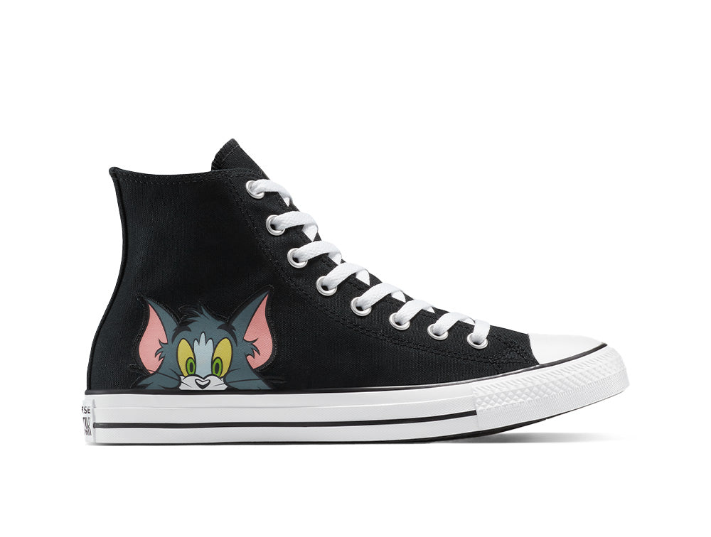 Zapatilla Converse Chuck Taylor Tom y Jerry Unisex Negro