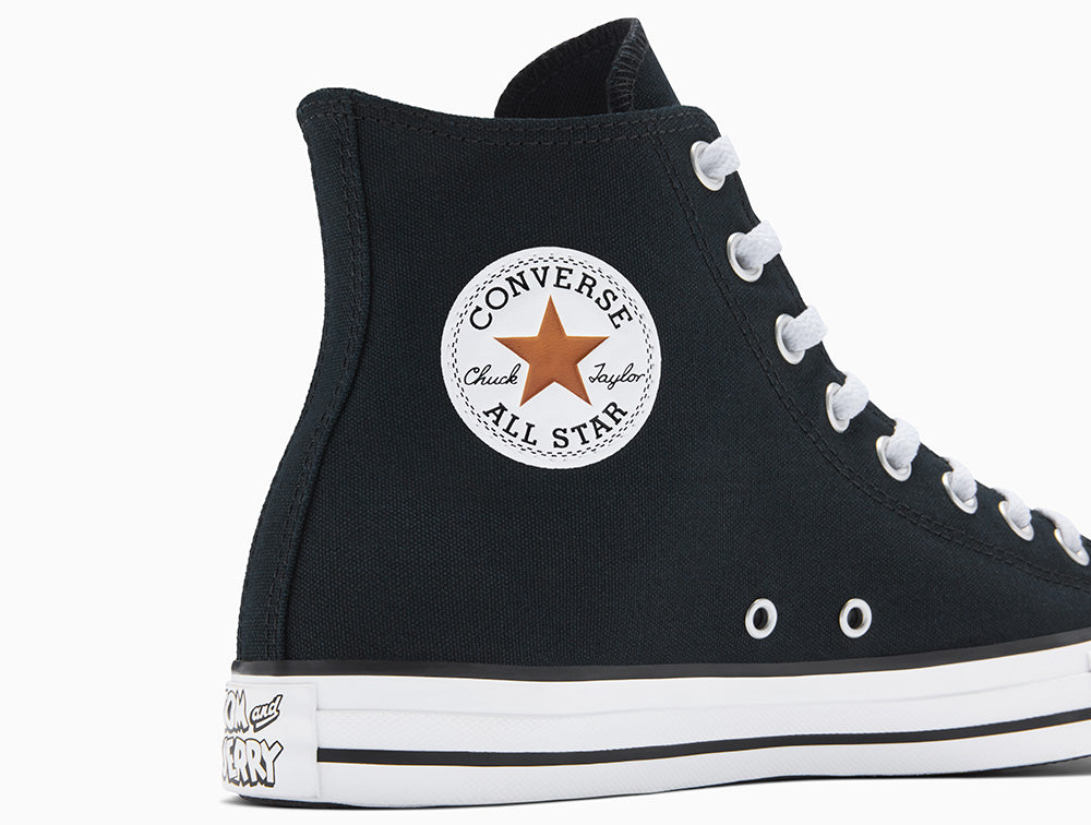 Zapatilla Converse Chuck Taylor Tom y Jerry Unisex Negro