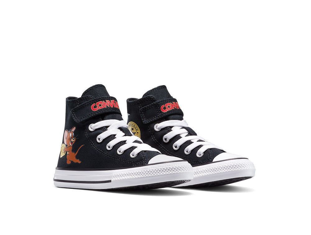 Zapatilla Converse Chuck Taylor 1V Tom y Jerry Junior Negro
