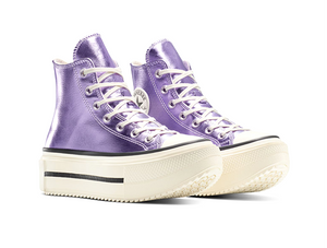 Zapatillas Converse Chuck Taylor Lift Double Stack Mujer Lila