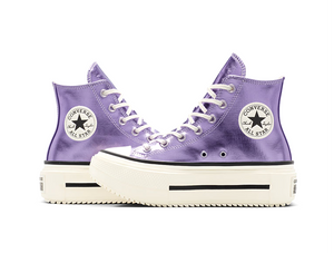 Zapatillas Converse Chuck Taylor Lift Double Stack Mujer Lila