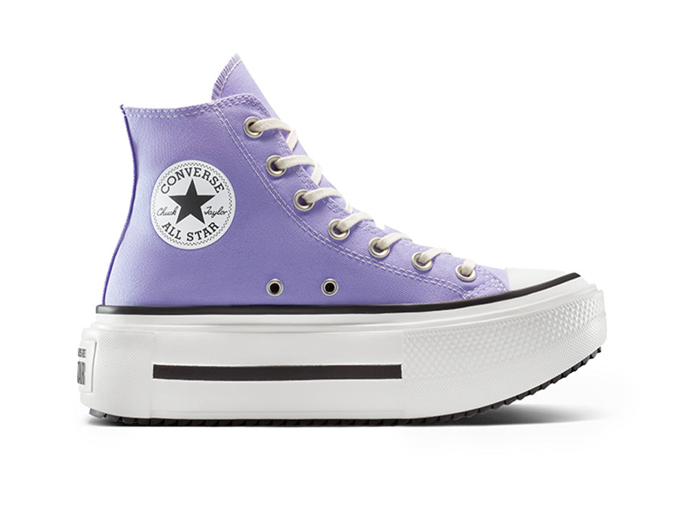 Zapatillas Converse Chuck Taylor Lift Double Stack Mujer Morado