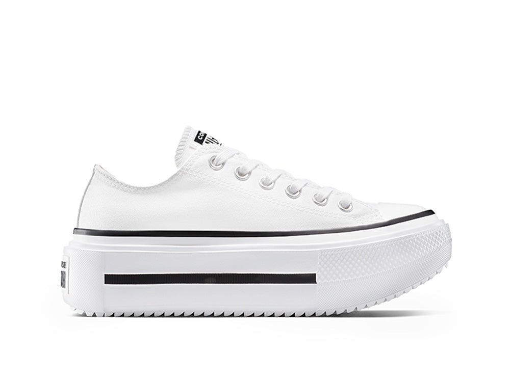Zapatillas Converse Chuck Taylor Lift Double Stack Mujer Blanco