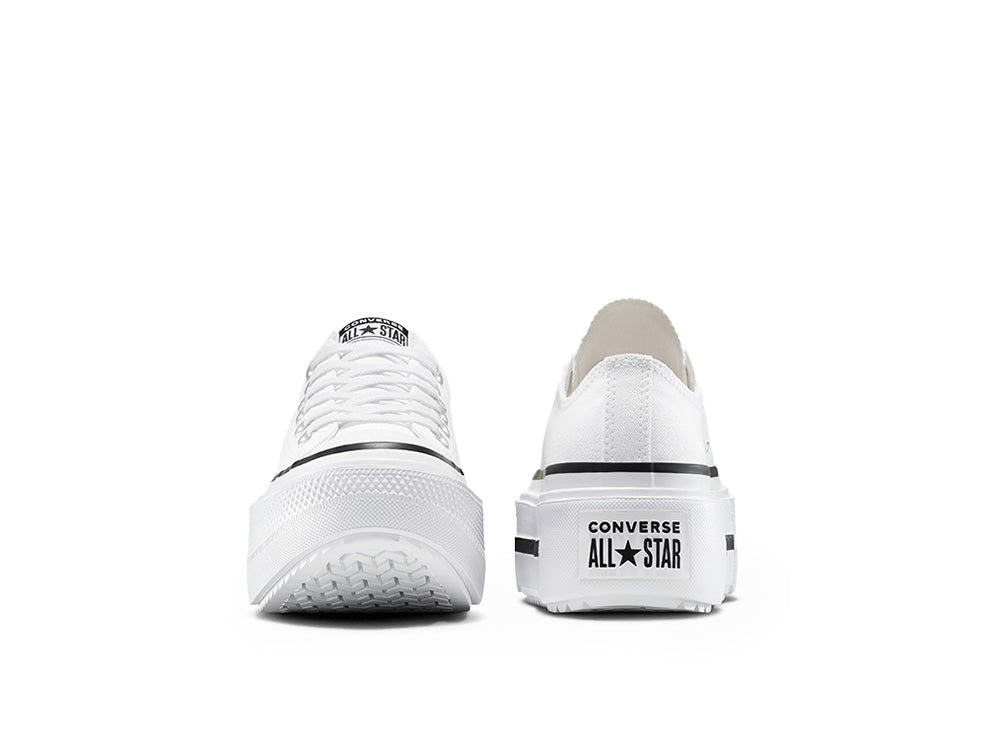 Zapatillas Converse Chuck Taylor Lift Double Stack Mujer Blanco