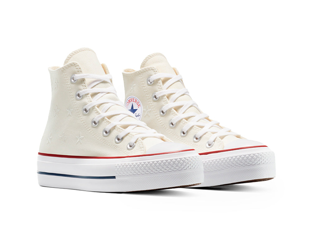 Zapatillas Converse Chuck Taylor Lift Mujer Blanco