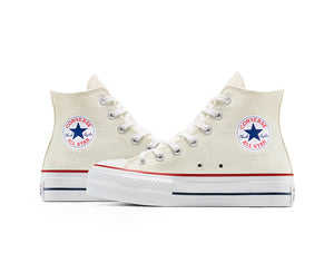 Zapatillas Converse Chuck Taylor Lift Mujer Blanco