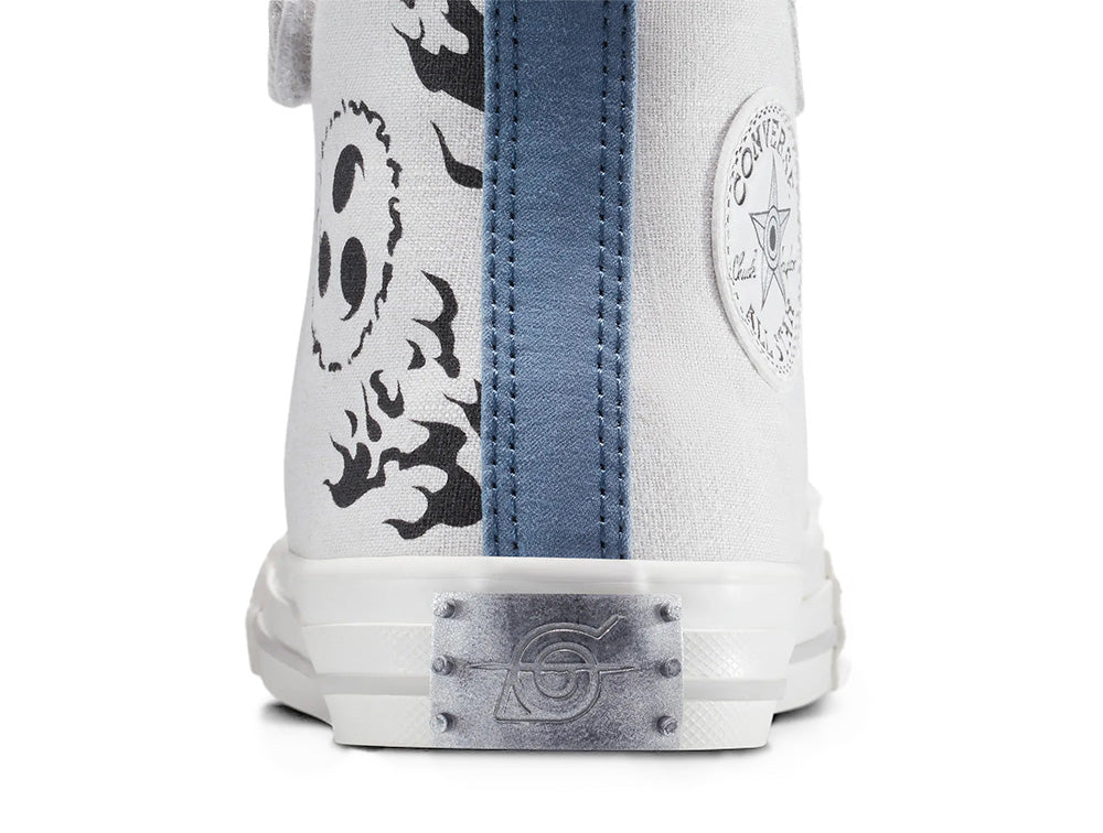 Zapatillas Converse Naruto Chuck Taylor 1V Hi (Sasuke) Junior Gris