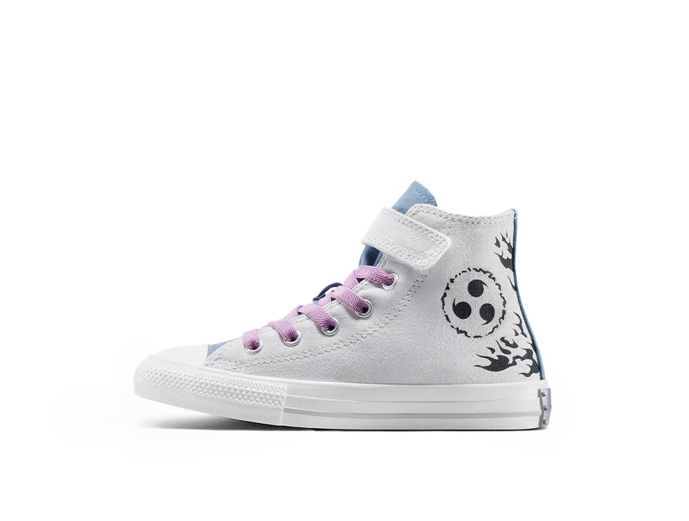 Zapatillas Converse Naruto Chuck Taylor 1V Hi (Sasuke) Junior Gris