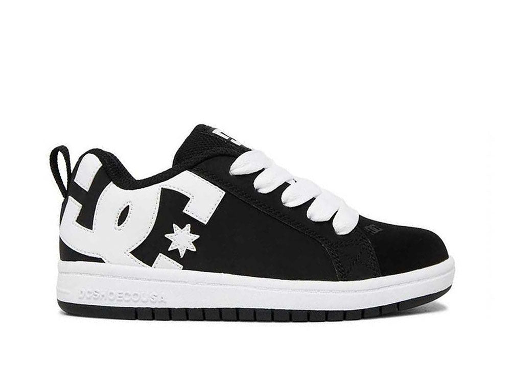Zapatilla Dc Court Graffik Junior Negro