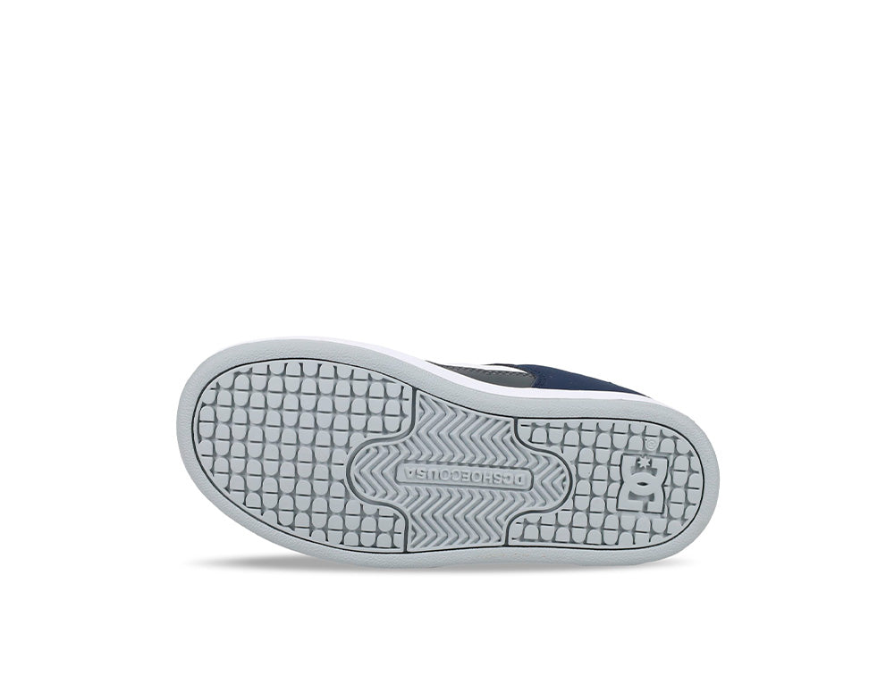 Zapatilla Dc Manteca 4 V Junior Gris Azul