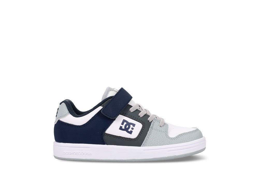 Zapatilla Dc Manteca 4 V Junior Gris Azul