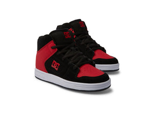 Zapatilla Dc Manteca 4 HI Junior Rojo Negro Blanco