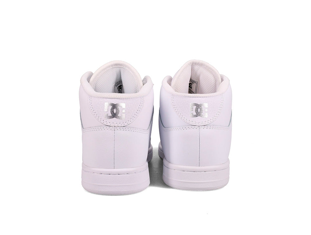 Zapatilla Dc Manteca 4 Mid Mujer Blanco
